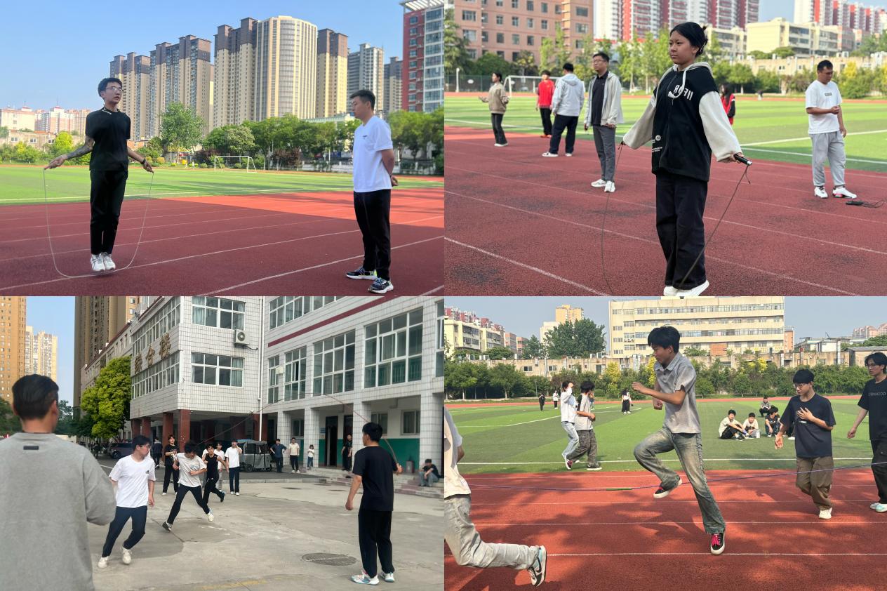 学院跳绳比赛活力全开